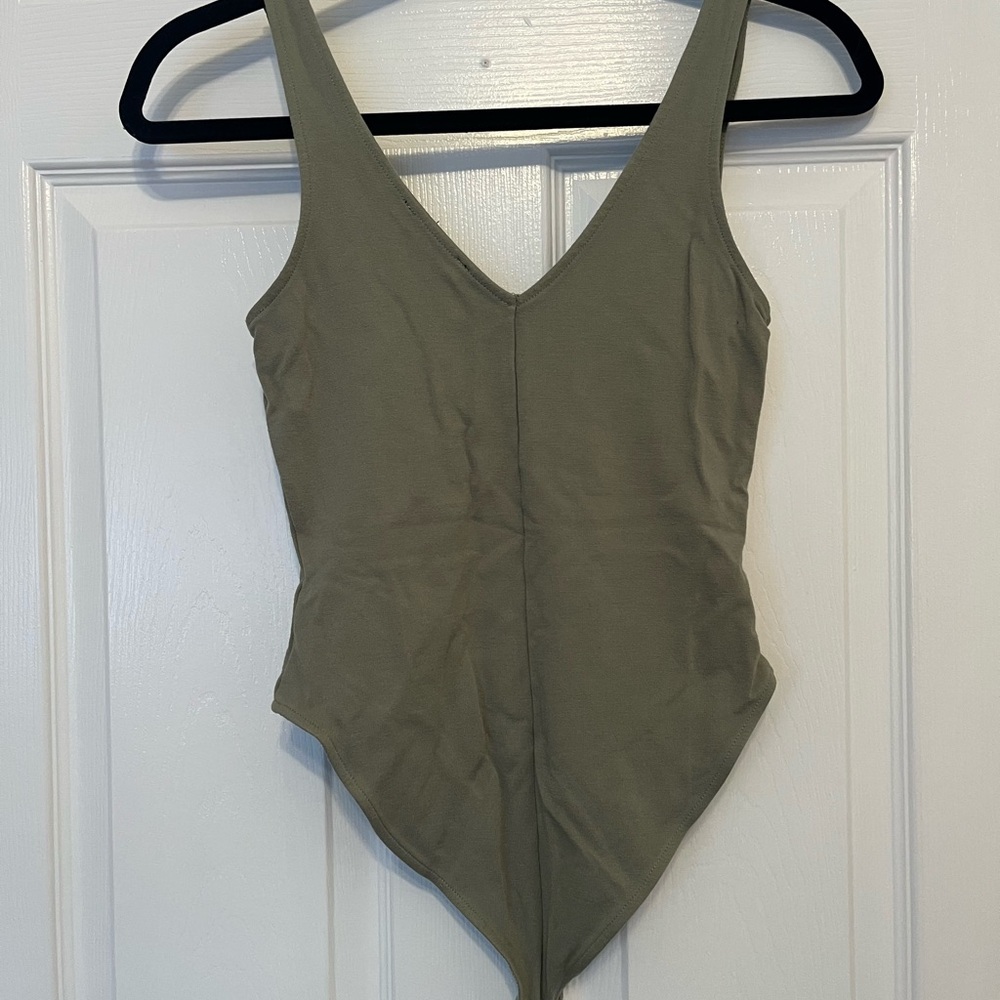 Forever 21 Olive Kids Bodysuit